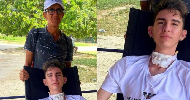 Joven asaltado con machete en Holguín le pide a su padre que lo saque del país: "Que lo intente por Nicaragua"