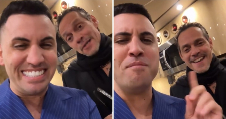 ¿Qué traman? Lenier sorprende con video junto a Marc Anthony le llama "viejo": "Les presentó al puro mío"