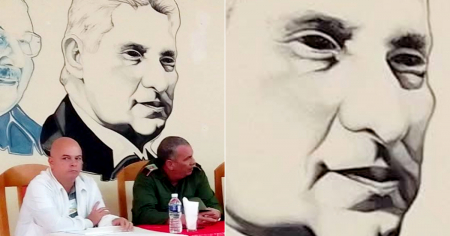 Un genio anda suelto: Retrato de Díaz-Canel muestra al gobernante de Cuba zombificado