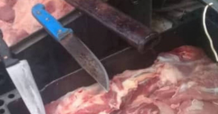 Banda de matarifes atrapados con más de 400 libras de carne y animales robados en Holguín