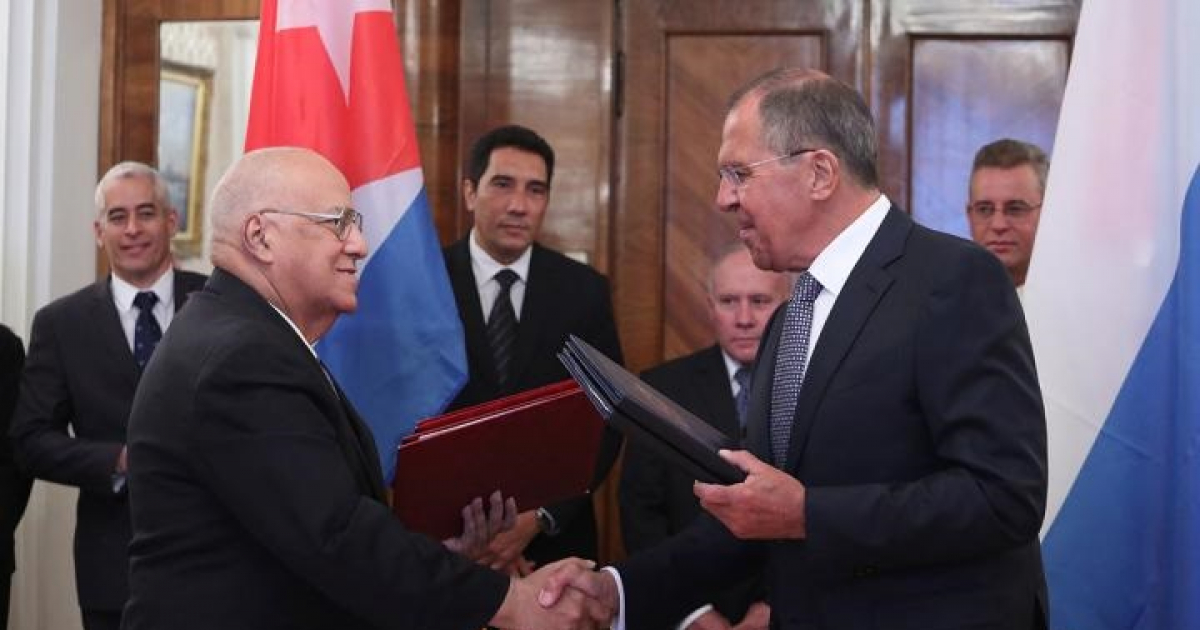 Ricardo Cabrisas © Twitter/ Embajada de Cuba en Rusia