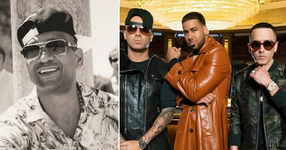 Descemer Bueno, Wisin, Yandel y Romeo Santos © Instagram / Descemer Bueno / Wisin y Yandel