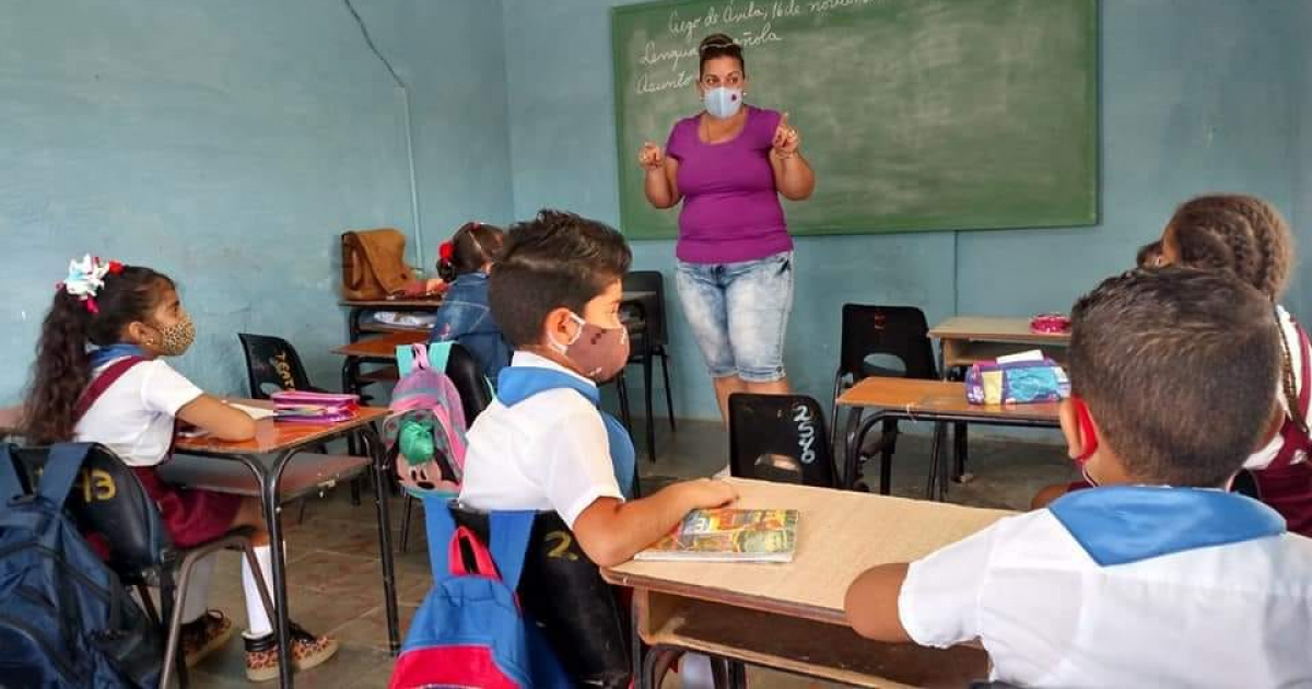 Escuela de Ciego de Ávila (imagen de referencia) © Facebook Periódico Invasor