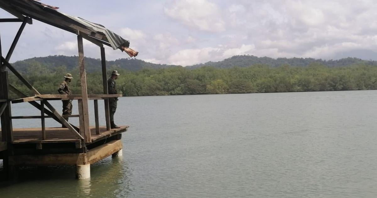 Patrulla militar en el Darién © Twitter / SENAFRONT PANAMÁ 