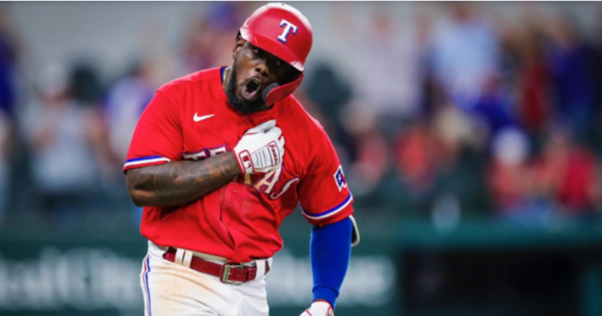 Adolis García © Twitter @Rangers