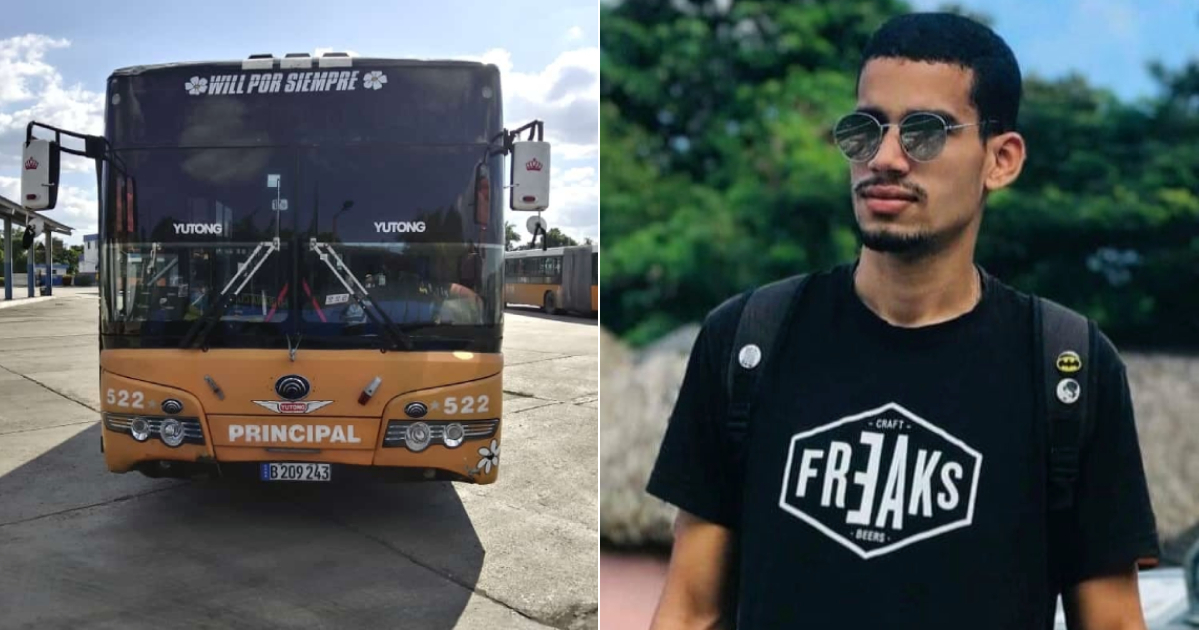 Transportista cubano de la ruta 522 fallecido con 21 años © Facebook / Choferes de ómnibus por siempre