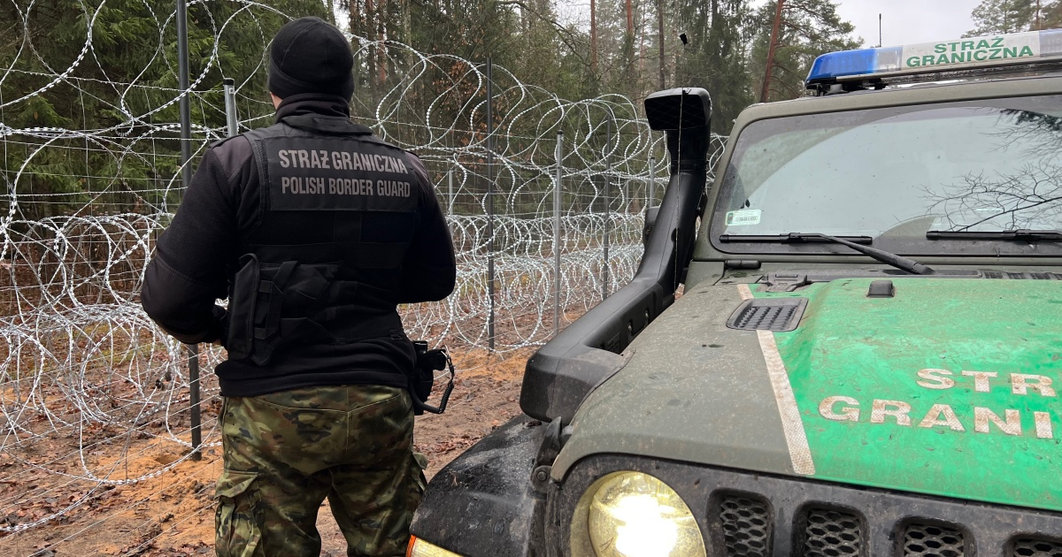 Guardia Fronteriza de Polonia © Twitter / Guardia Fronteriza de Polonia