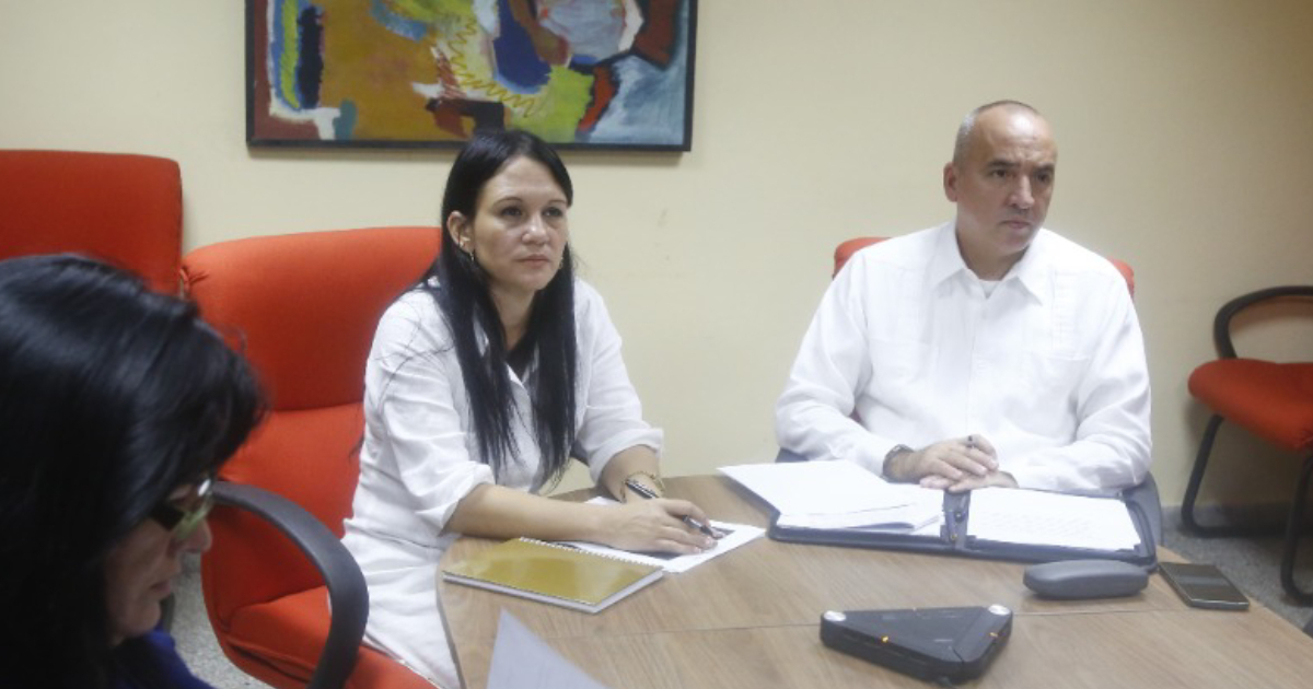 Ernesto Soberón en ronda de conversaciones migratorias con Perú © Twitter / Ernesto Soberón @SoberonGuzma