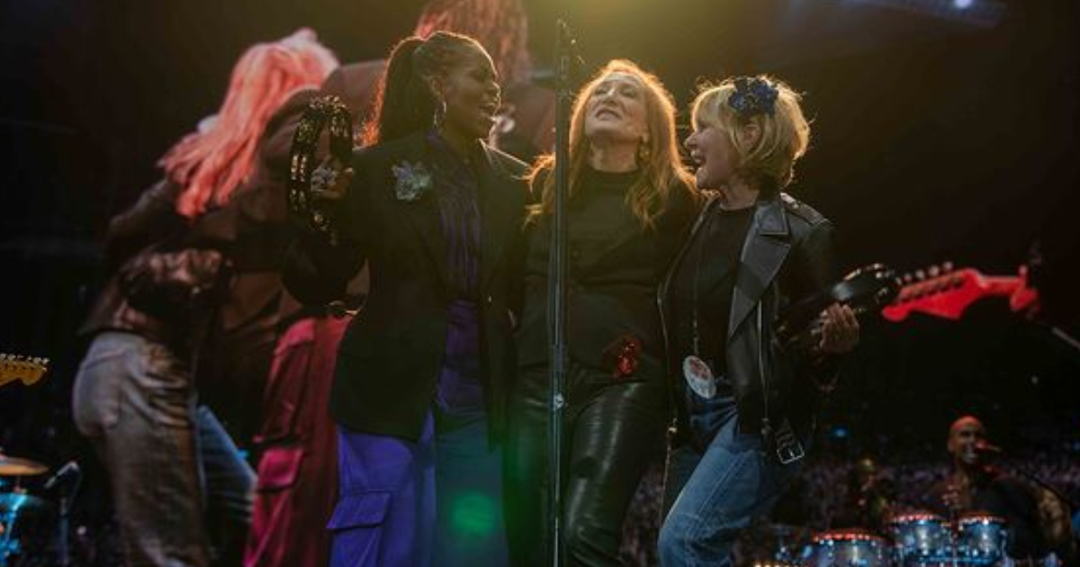 Michelle Obama, Kate Capshaw y la pareja y cantante de Springsteen, Patti Scialfa © Instagram/Bruce Springsteen