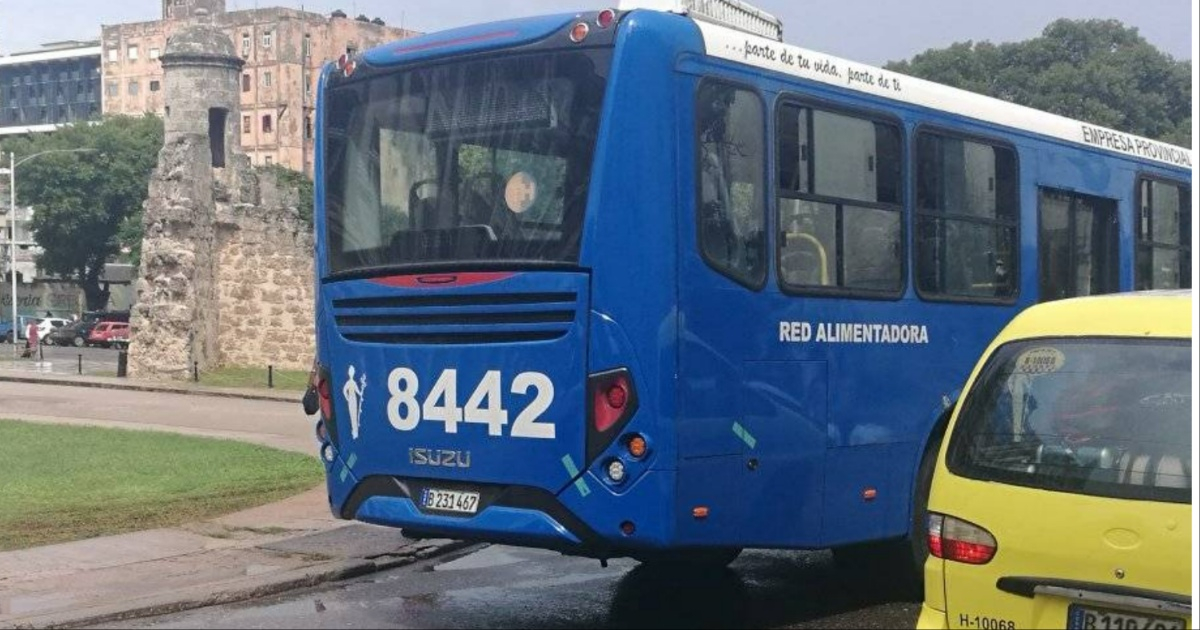 Ómnibus implicado en el accidente © Facebook / ACCIDENTES BUSES & CAMIONES por más experiencia y menos víctimas!