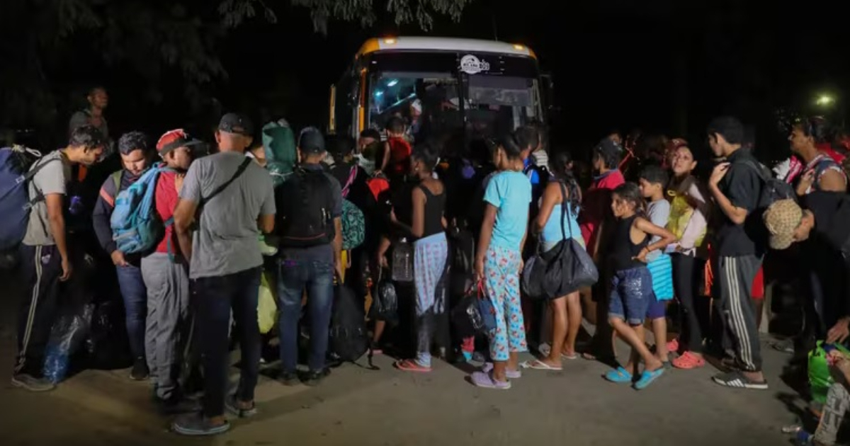 Migrantes en Honduras © Proceso Digital