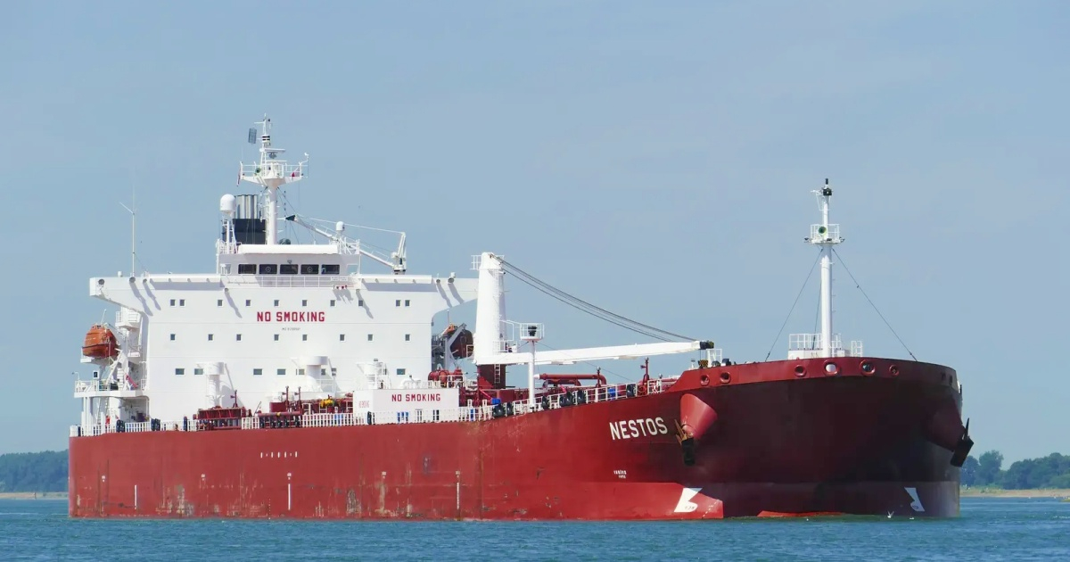 Buque Vilma © Twitter/MarineTraffic