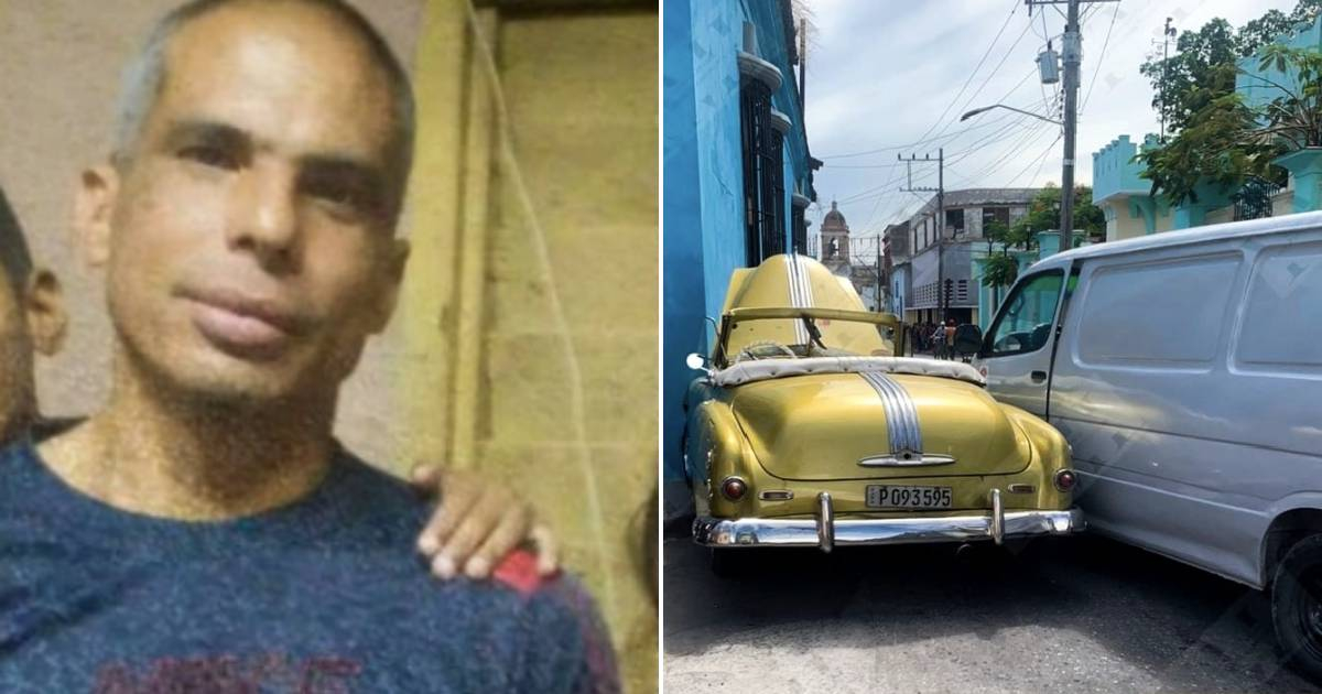 Hombre involucrado en accidente © Facebook/Yosmany Mayeta Labrada