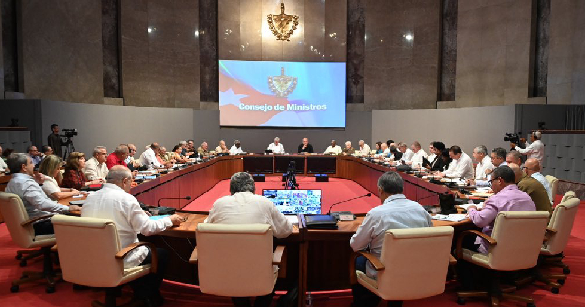 Consejo de Ministros © X/Presidencia de Cuba