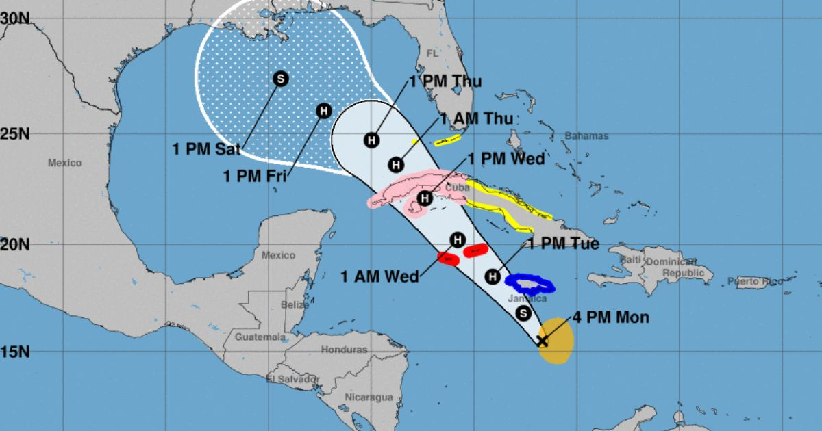 Tormenta Tropical Rafael © NOAA