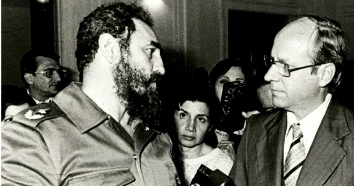 Fidel Castro y Pedro Martínez Pírez © Cubainformacion