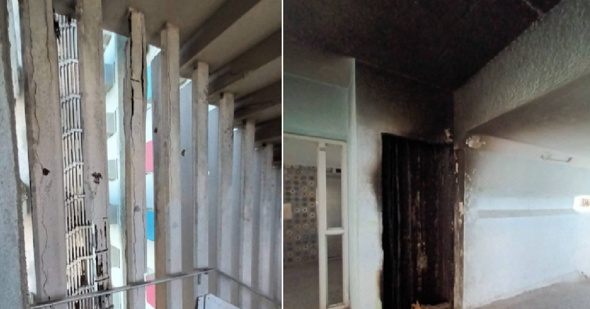 Girón Building in Havana Faces Dire Circumstances Following Fire and Neglect