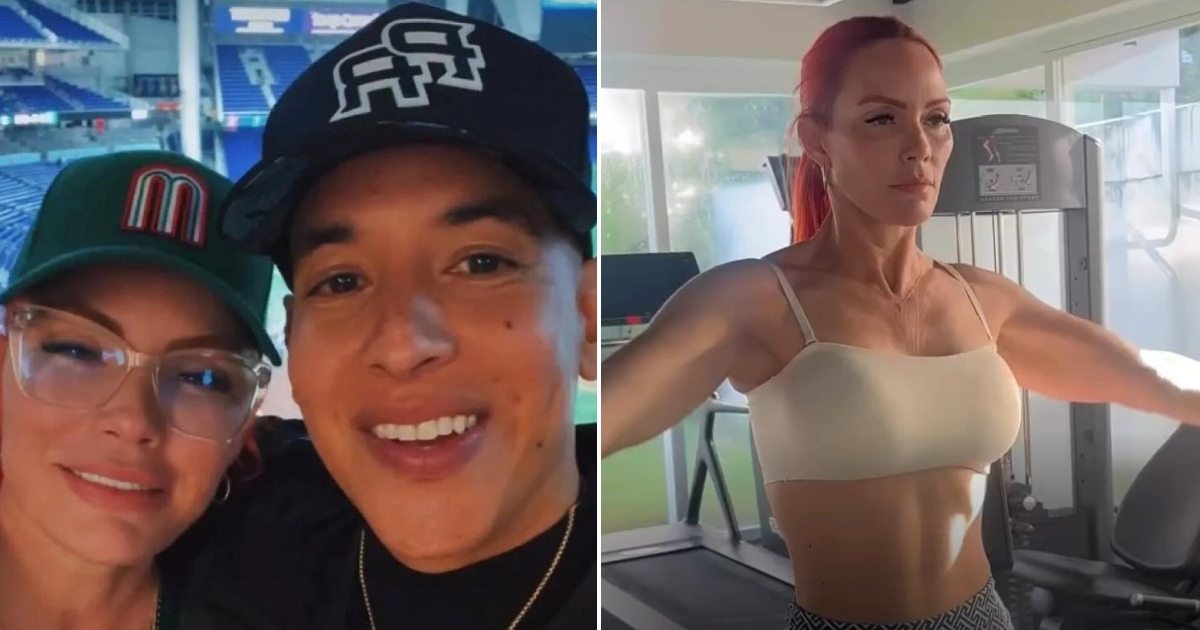 Daddy Yankee y Mireddys González © Redes sociales