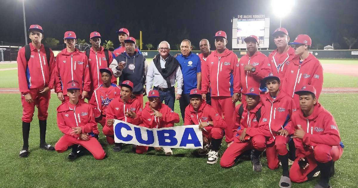 Equipo Cuba en Bahamas © X/Embajada de Cuba en Las Bahamas