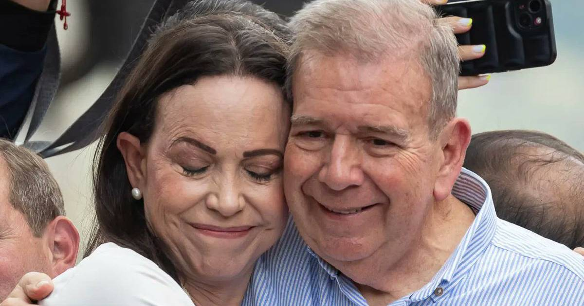 María Corina Machado y Edmundo González © X/Edmundo González