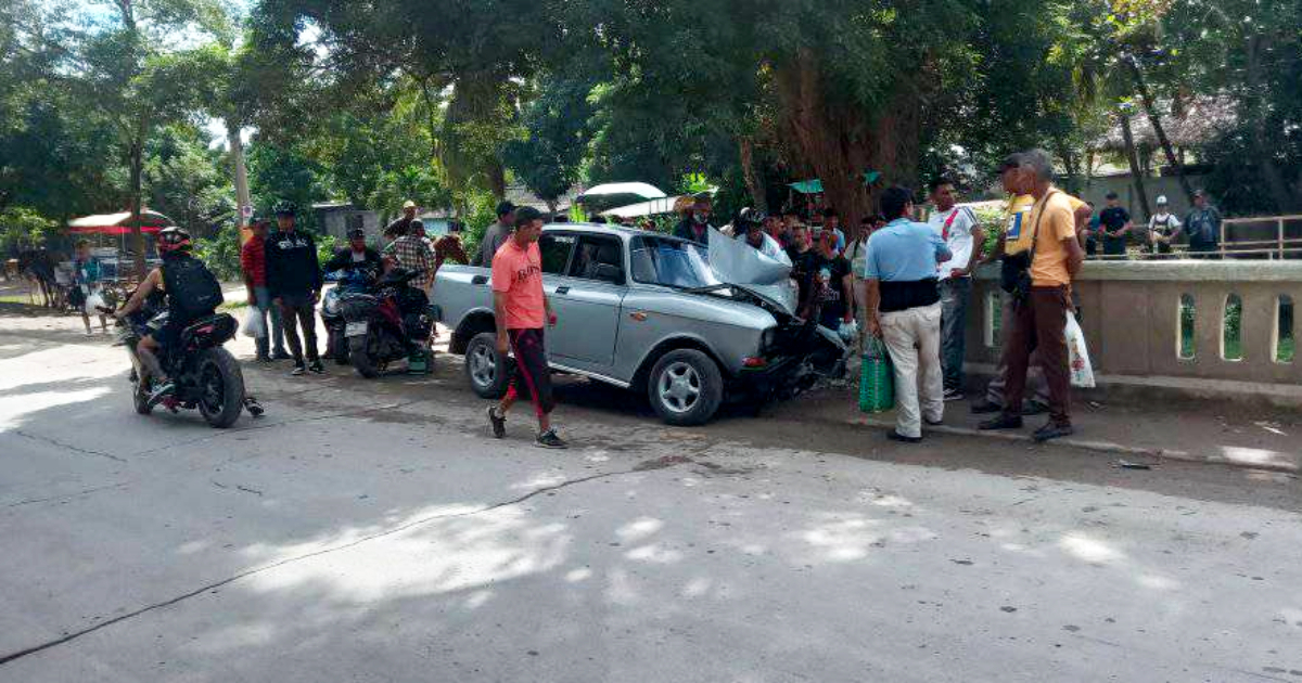 Imágenes del accidente © Facebook / Accidentes Buses & Camiones