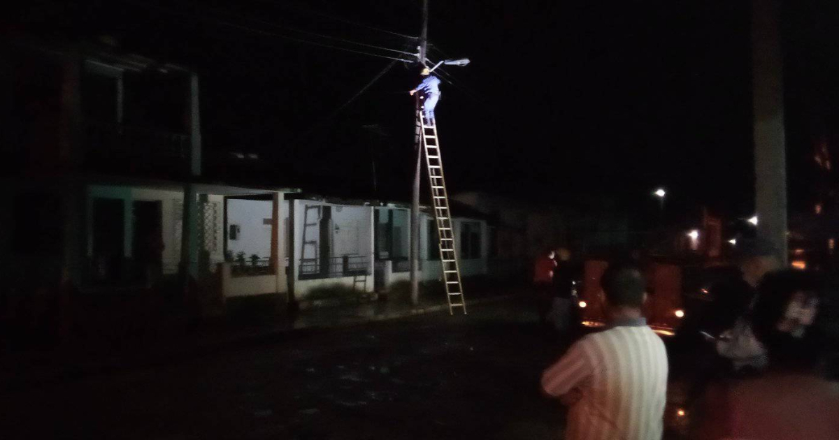 Apagón en Cuba (Imagen referencial) © Facebook / Hanoi Moreno Enríquez