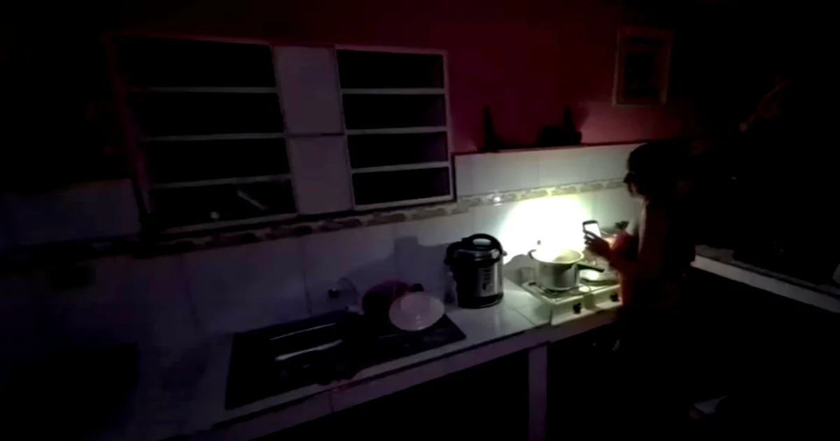 Apagón en Cuba (Imagen referencial) © Captura de video de YouTube