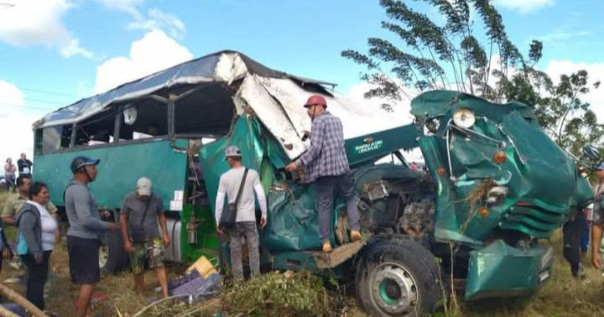 Accidente en Camagüey © Facebook/Luis Ramon Susini