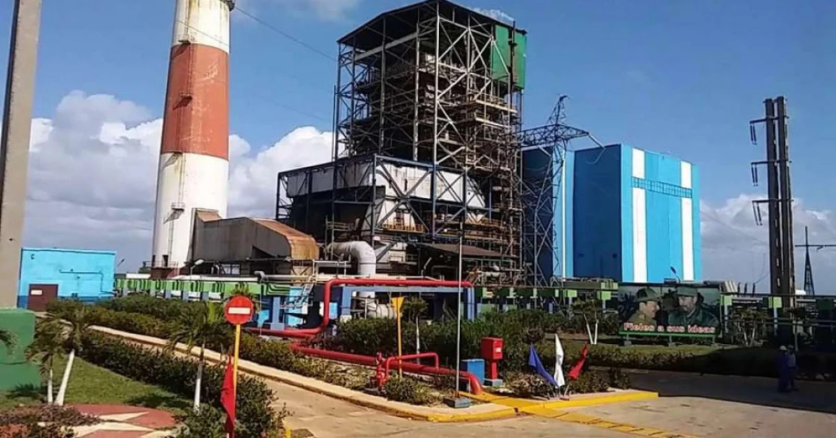 Termoeléctrica Antonio Guiteras de Matanzas © Facebook / Unión Eléctrica UNE