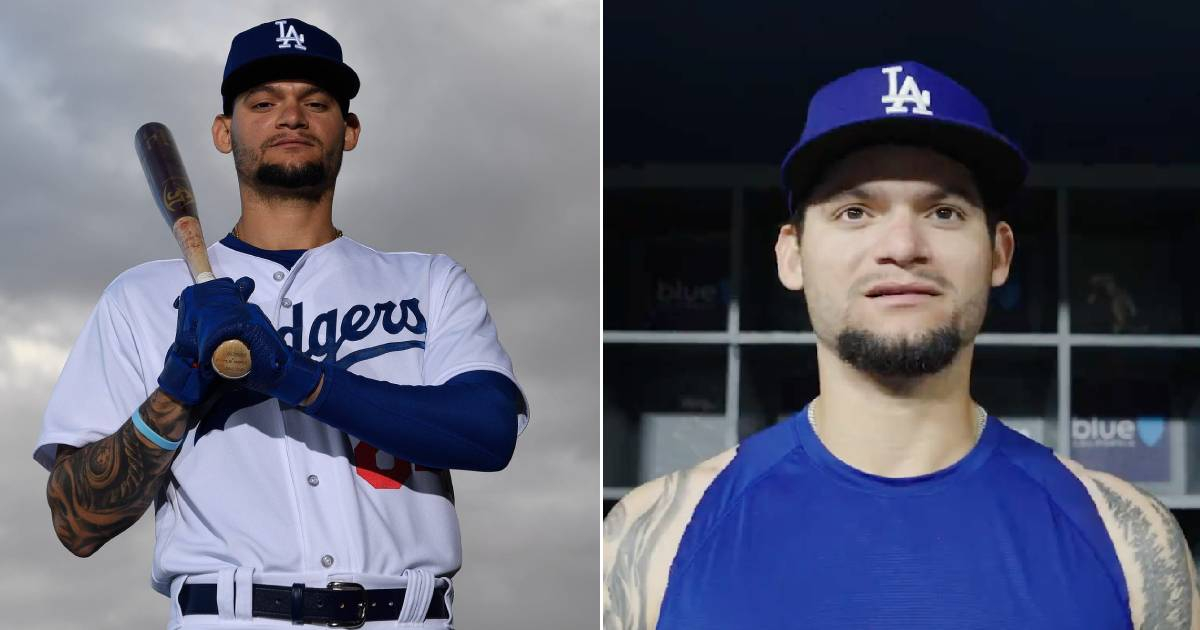 Andy Pagés © X/@YordiMLB/@LosDodgers