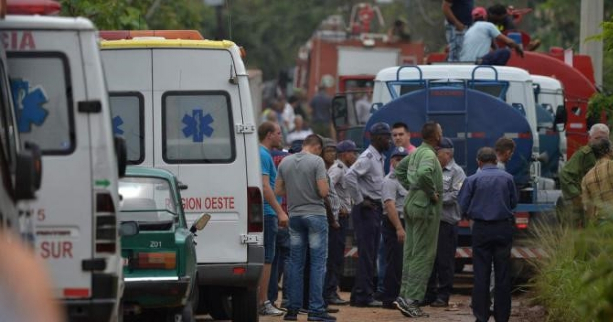 Accidente de avión en Cuba. © Prensa Latina/ Twitter