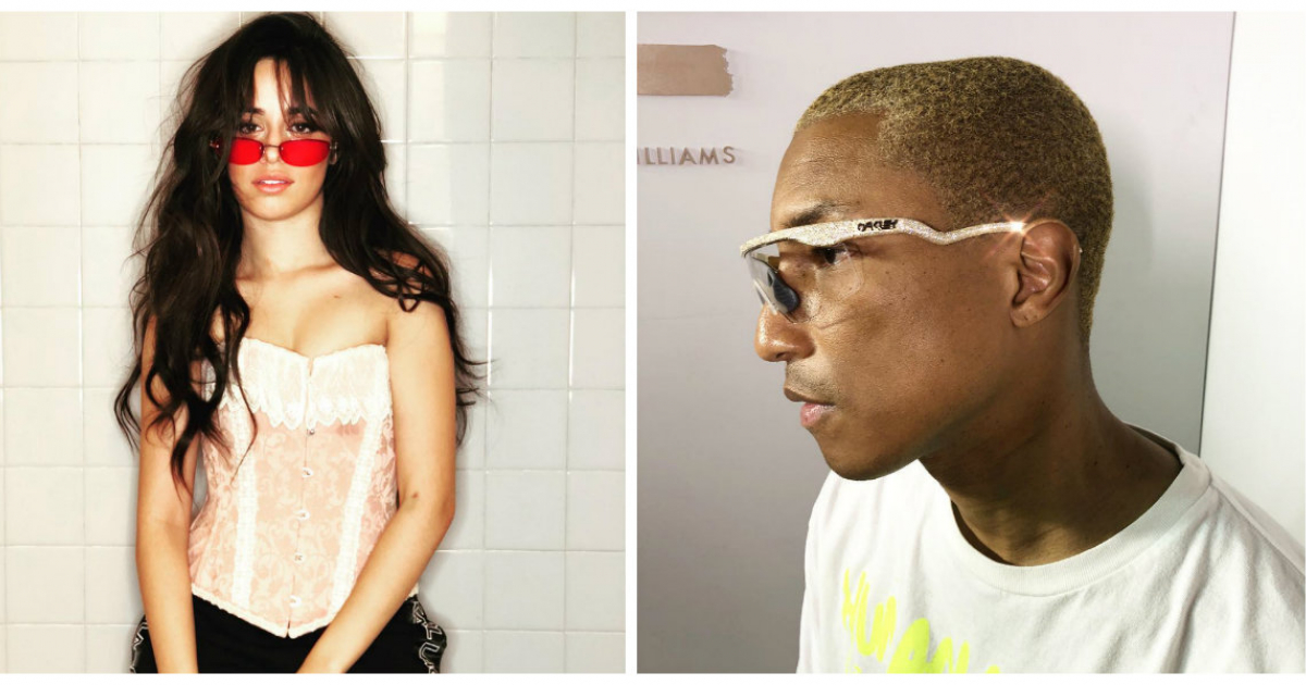 Camila Cabello y Pharrell Williams confirman que harán una canción juntos © camila_cabello / Instagram. pharrell / Instagram.